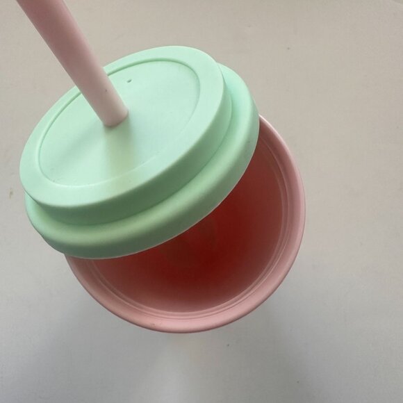 Pusheen® The Cat Breakfast Tumbler Plastic water juice cup with straw - Picture 9 of 10